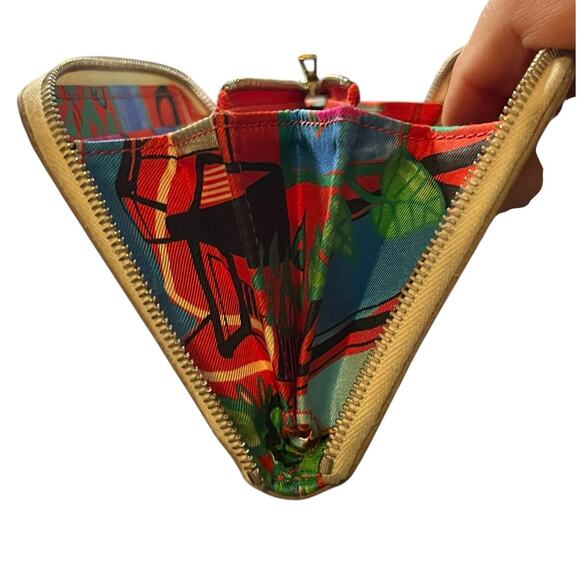 Hermes Silk'In Compact Epsom Calfskin Wallet Preowned - Picture 8 of 16